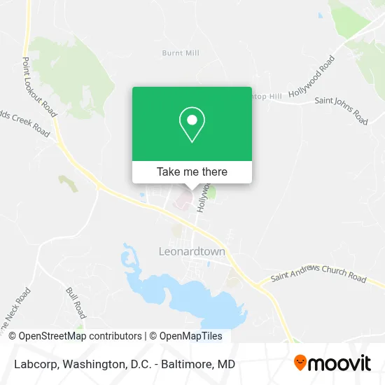Labcorp map