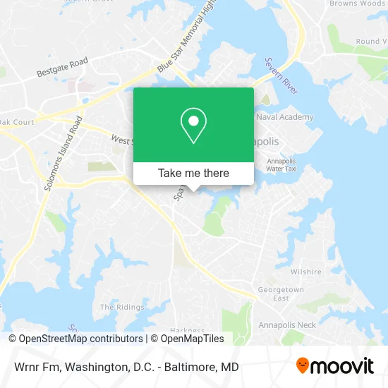 Wrnr Fm map