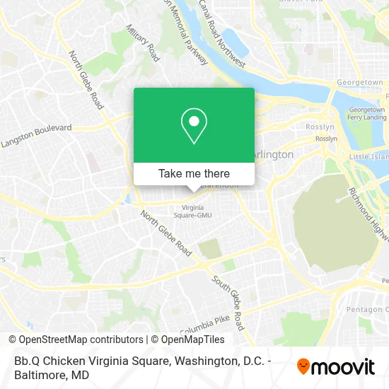 Bb.Q Chicken Virginia Square map