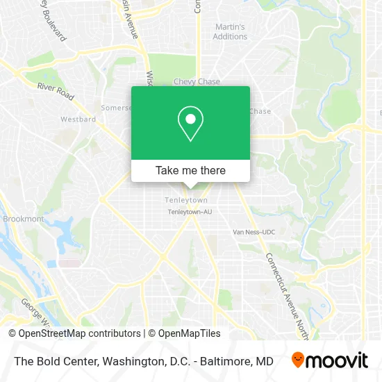 The Bold Center map