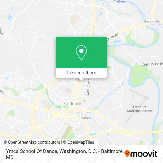 Ymca School Of Dance map