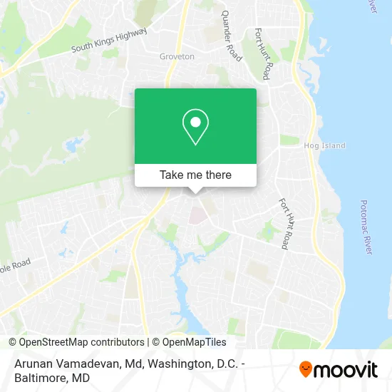 Arunan Vamadevan, Md map