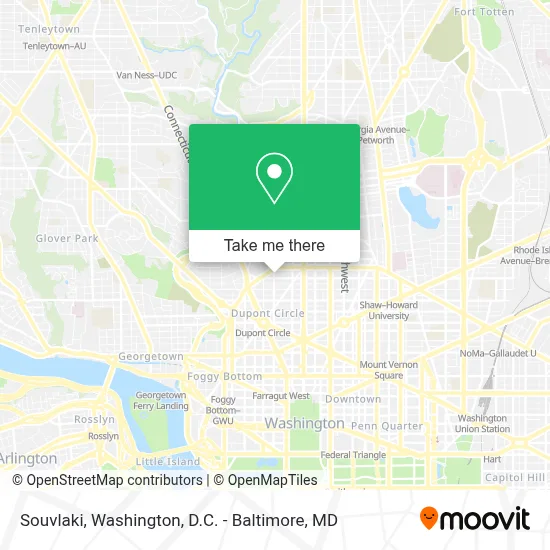 Souvlaki map