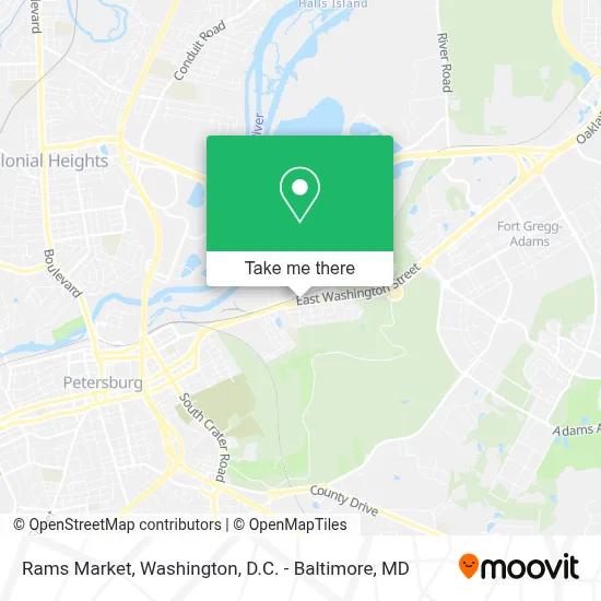 Rams Market map