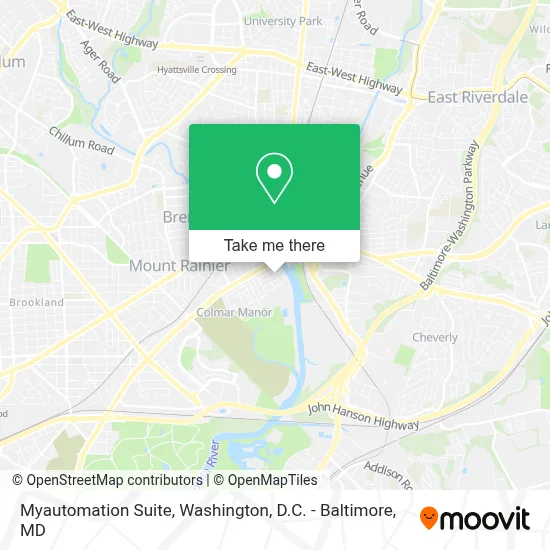 Myautomation Suite map