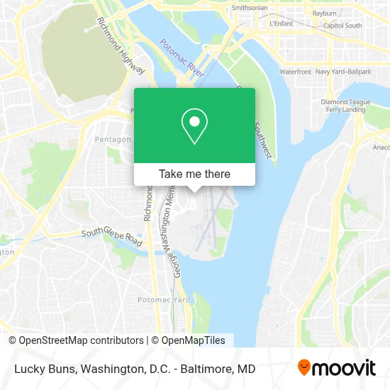 Lucky Buns map