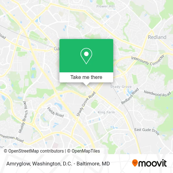 Amryglow map