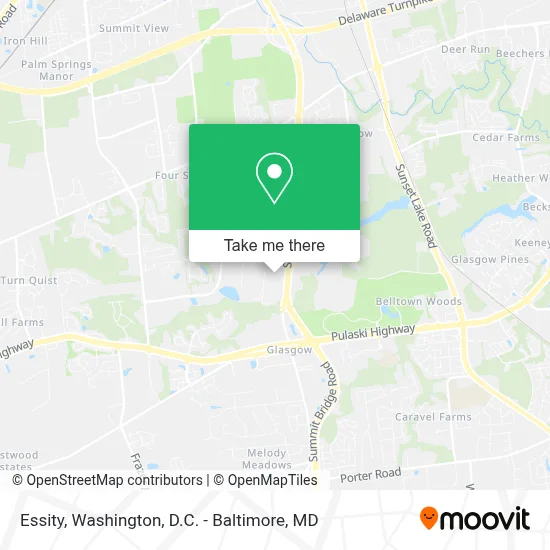 Essity map