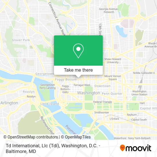 Td International, Llc (Tdi) map