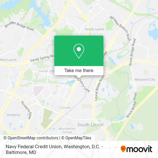 Navy Federal Credit Union map