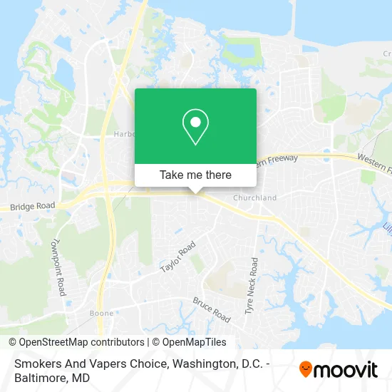 Smokers And Vapers Choice map