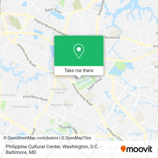 Philippine Cultural Center map