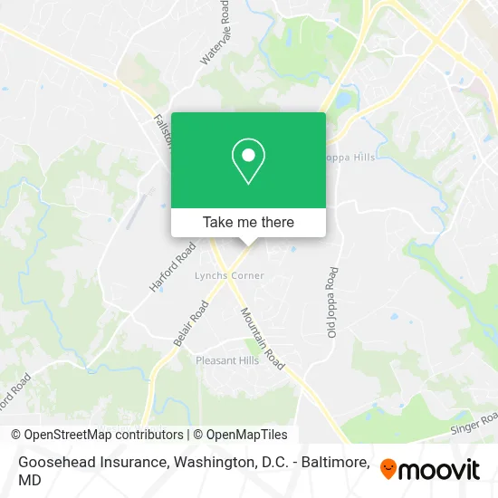 Goosehead Insurance map