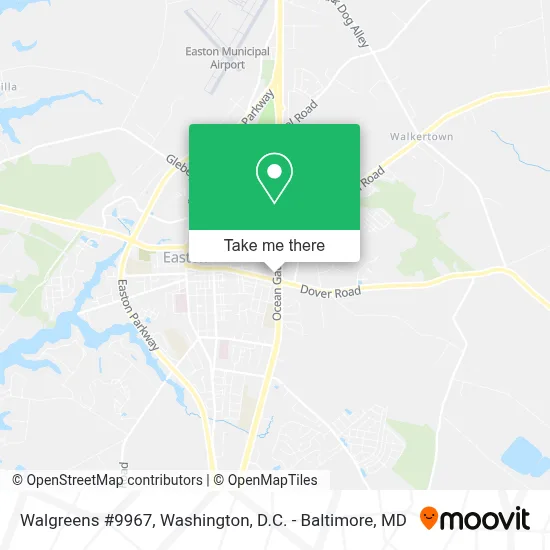 Walgreens #9967 map