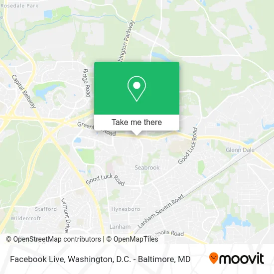 Facebook Live map
