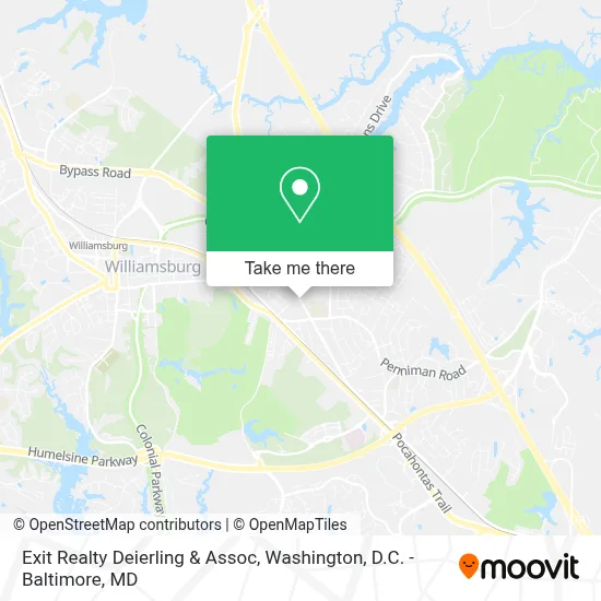 Exit Realty Deierling & Assoc map