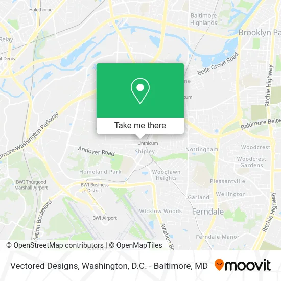 Vectored Designs map