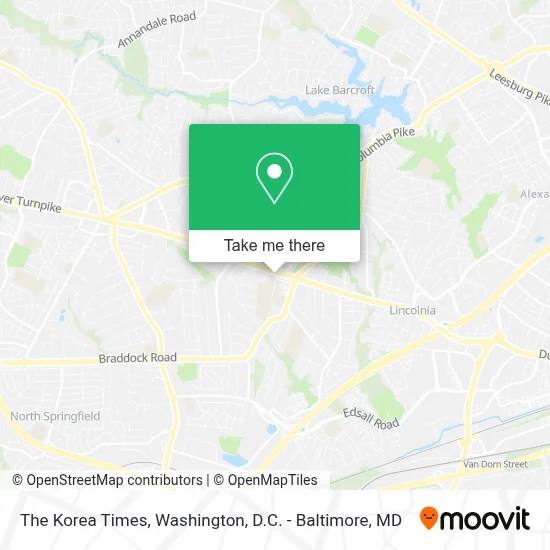 The Korea Times map