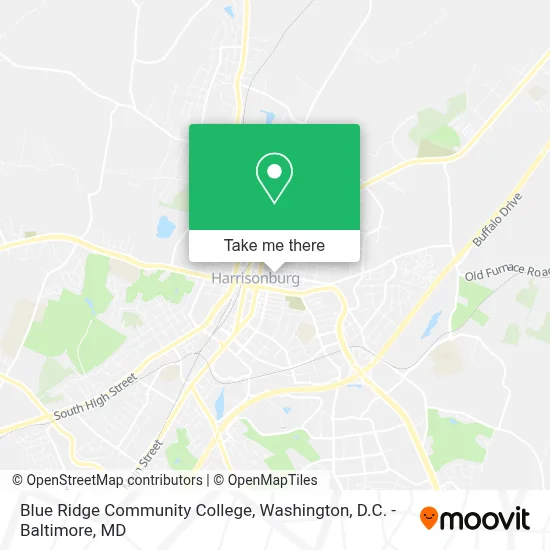 Blue Ridge Community College map