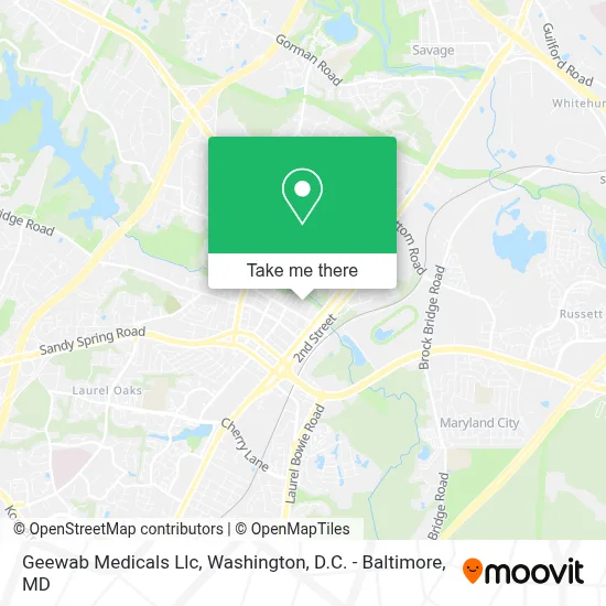 Geewab Medicals Llc map