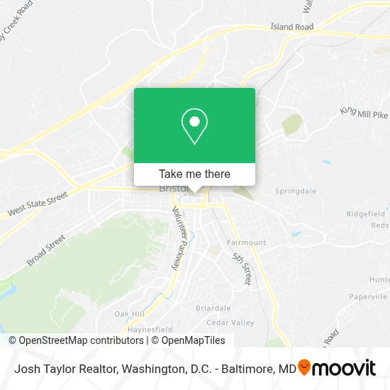 Josh Taylor Realtor map
