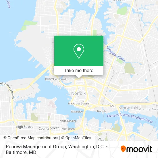 Renova Management Group map