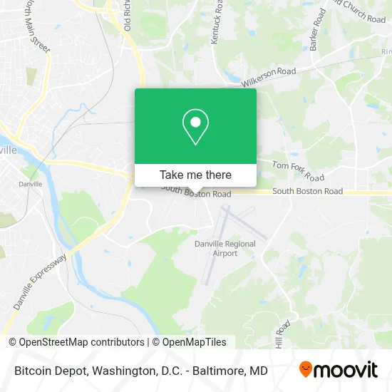 Bitcoin Depot map