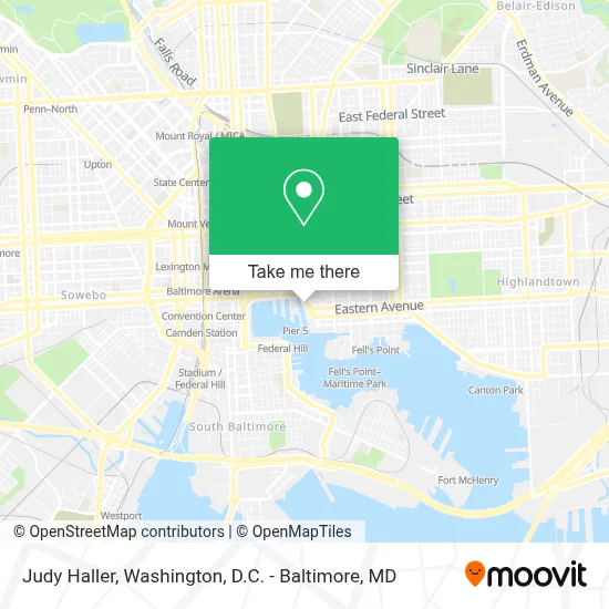 Judy Haller map