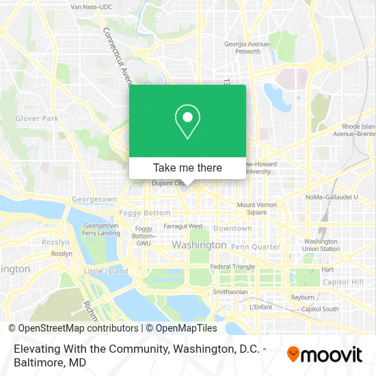 Elevating With the Community map