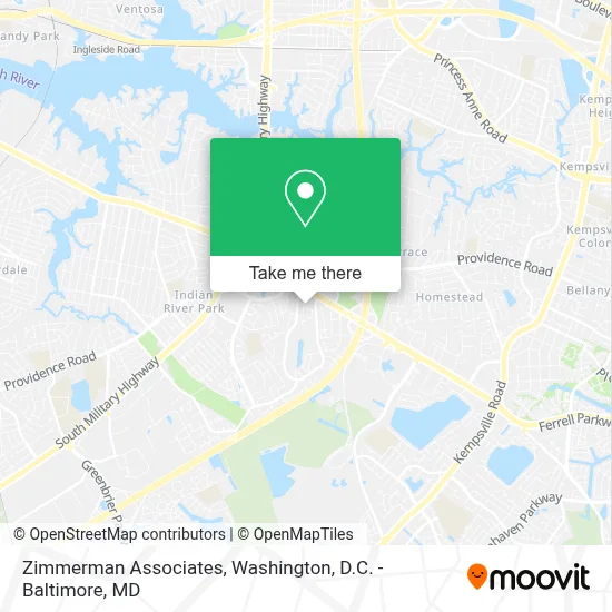 Zimmerman Associates map