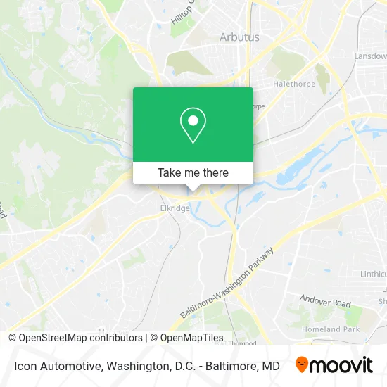 Icon Automotive map
