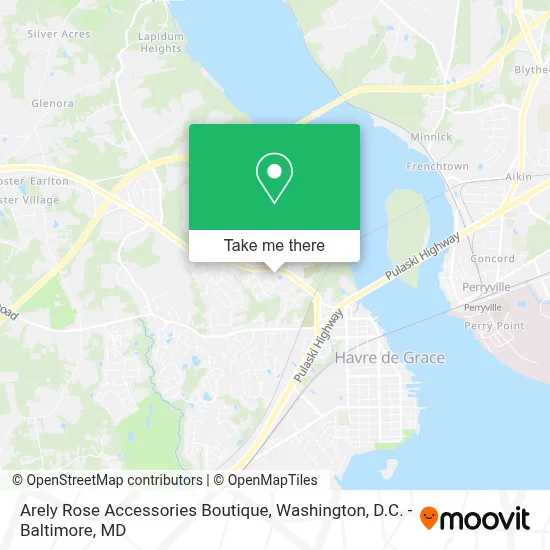 Arely Rose Accessories Boutique map