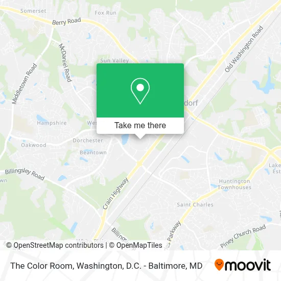 The Color Room map