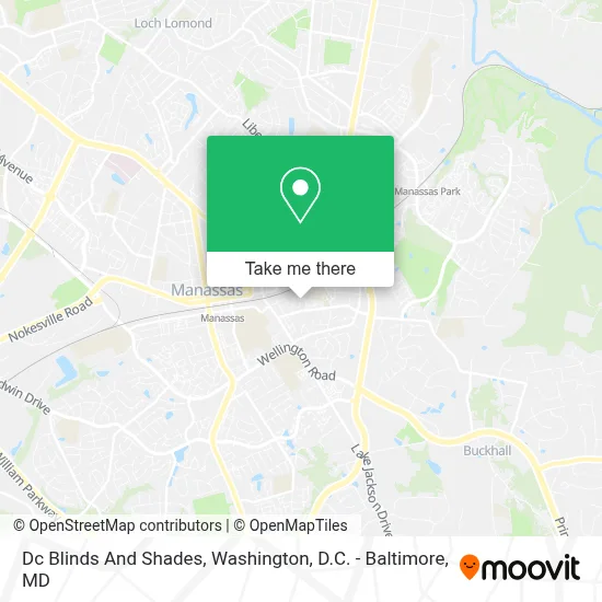 Dc Blinds And Shades map