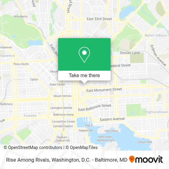 Rise Among Rivals map