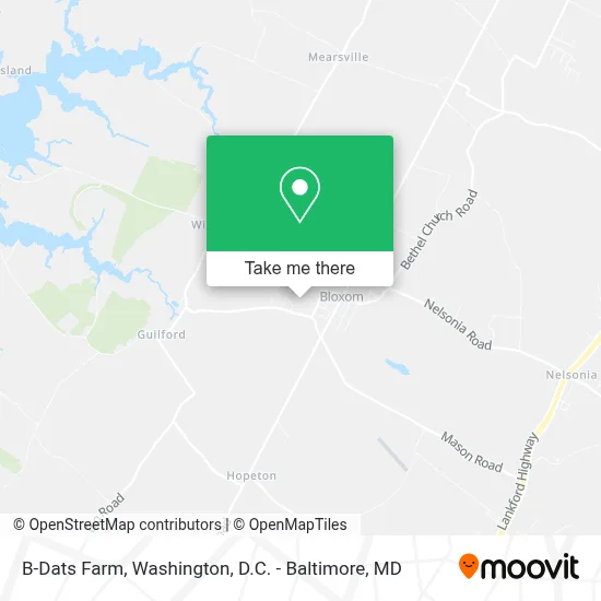 B-Dats Farm map
