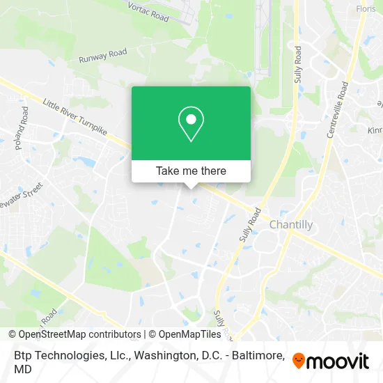 Btp Technologies, Llc. map