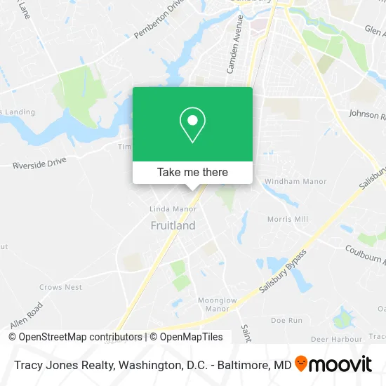 Tracy Jones Realty map