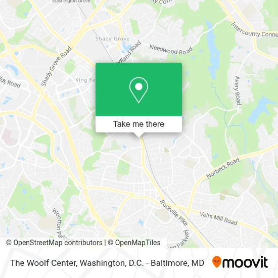 The Woolf Center map