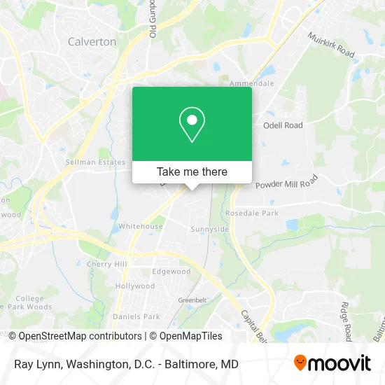 Ray Lynn map