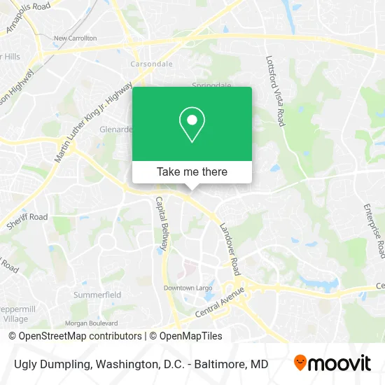 Ugly Dumpling map