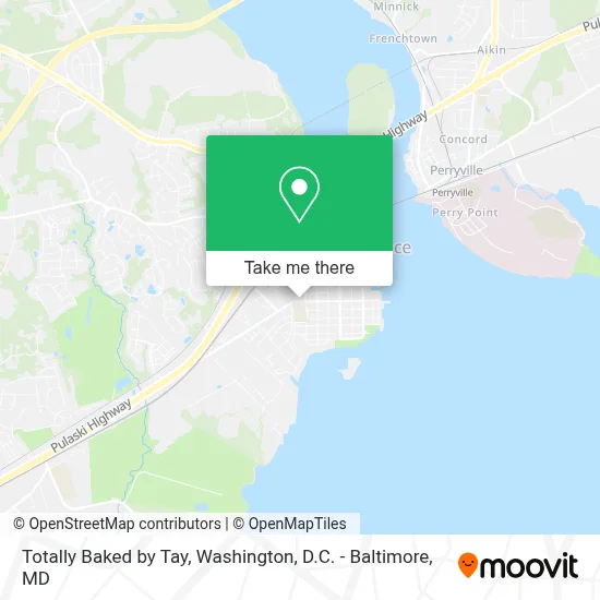 Totally Baked by Tay map