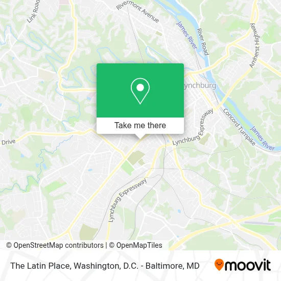 The Latin Place map