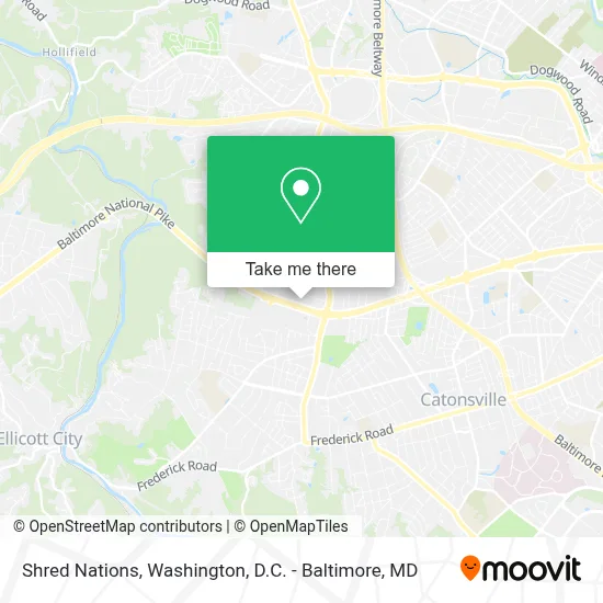 Shred Nations map