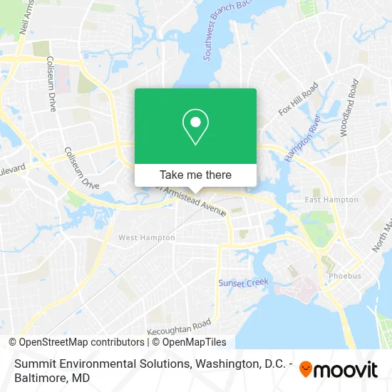 Summit Environmental Solutions map