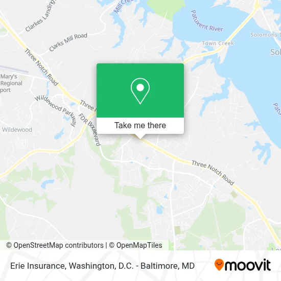 Erie Insurance map