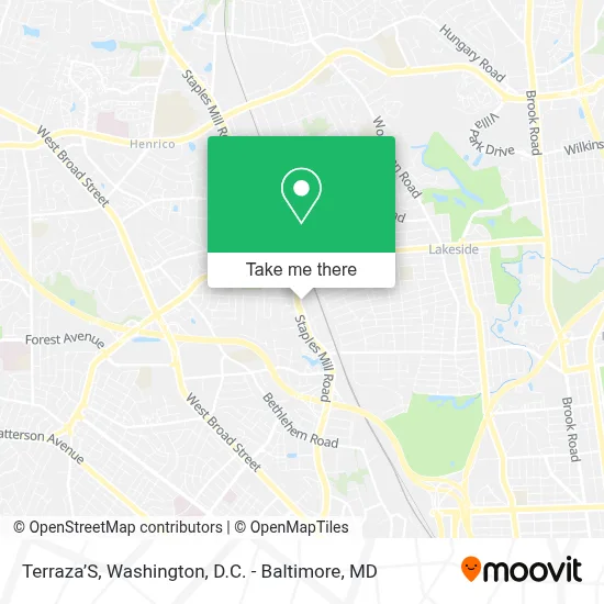 Terraza’S map