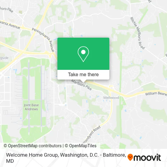 Welcome Home Group map