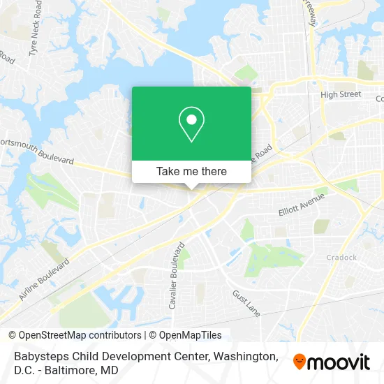 Babysteps Child Development Center map