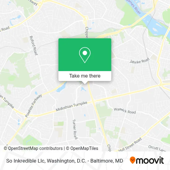 So Inkredible Llc map